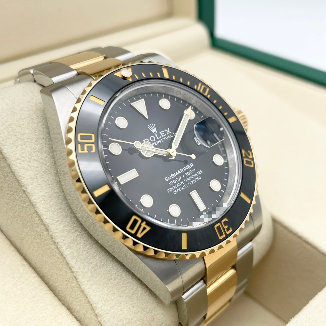 ��2025ǯ�ǽ��ץ饤�����ۥ���å��� ���֥ޥ꡼�ʡ��ǥ��� 126613LN �֥�å� 41mm