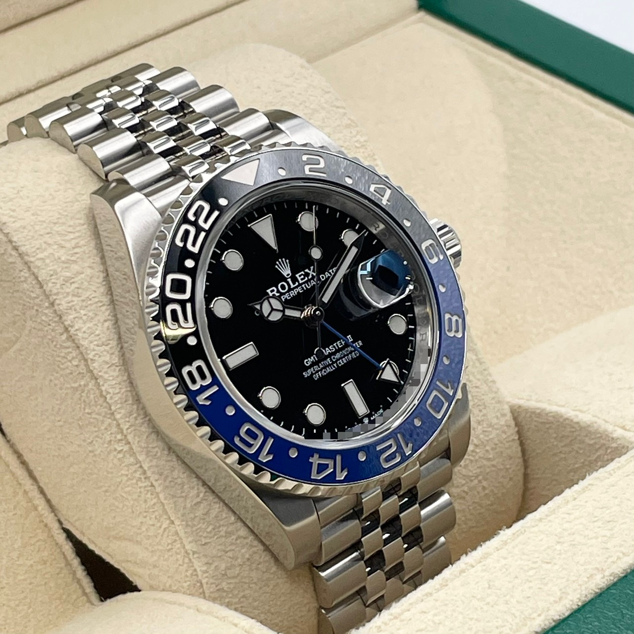 ����å��� GMT�ޥ�����II 126710BLNR �Хåȥޥ� ����ӥ꡼�֥쥹 �֥�å� 40mm