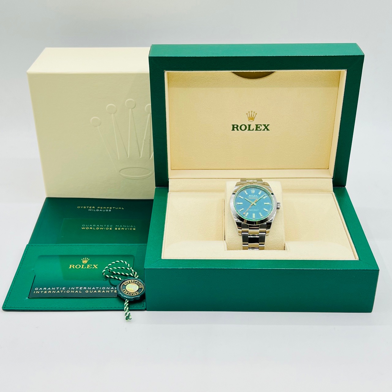 ����å��� �ߥ륬���� 116400GV Z�֥롼 40mm �����������֥쥹��å�