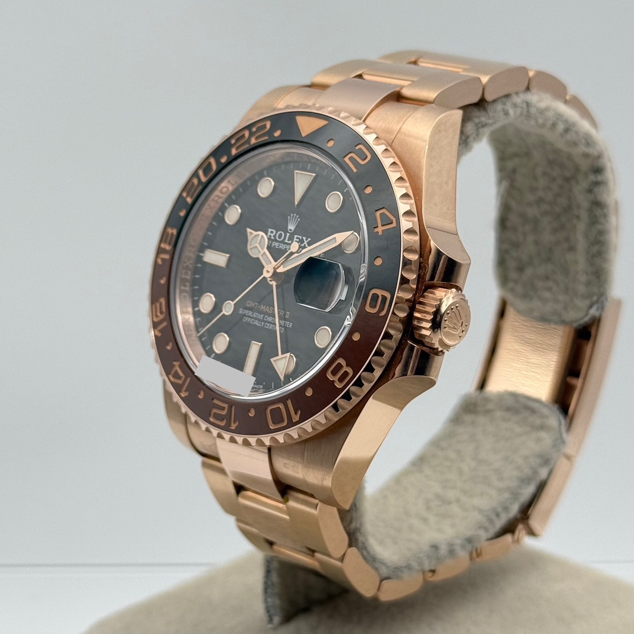 �ڤ��Ͳ����ò��ۥ���å��� GMT�ޥ�����II 126715CHNR �֥�å� 40mm