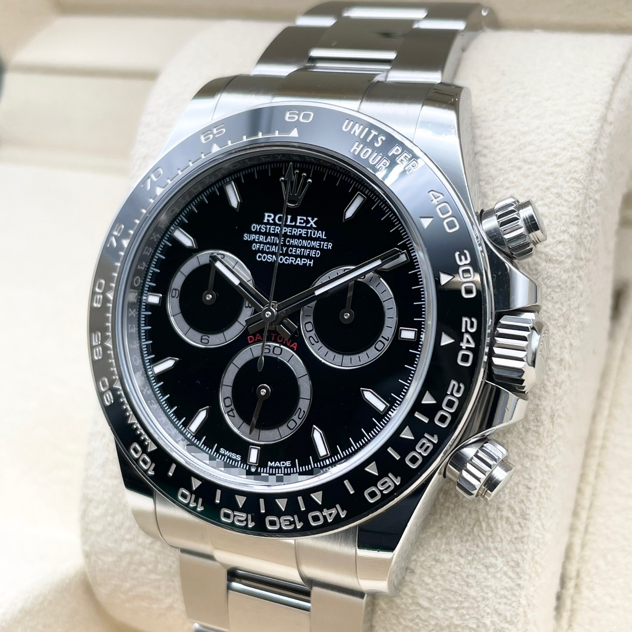 ����å��� �ǥ��ȥ� 126500LN �֥�å� ���ƥ�쥹�������� �����������֥쥹 40mm