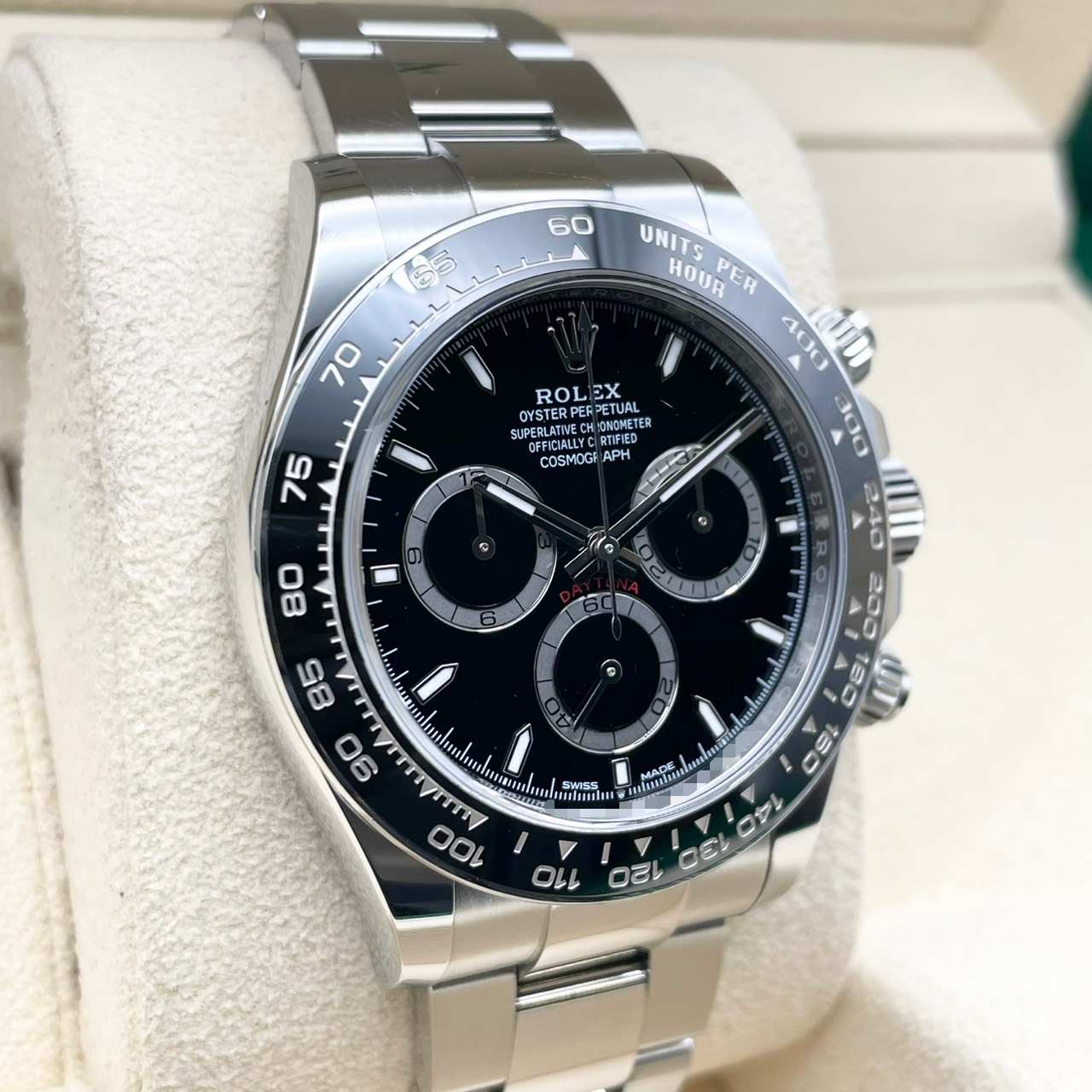 ����å��� �ǥ��ȥ� 126500LN �֥�å� ���ƥ�쥹�������� �����������֥쥹 40mm