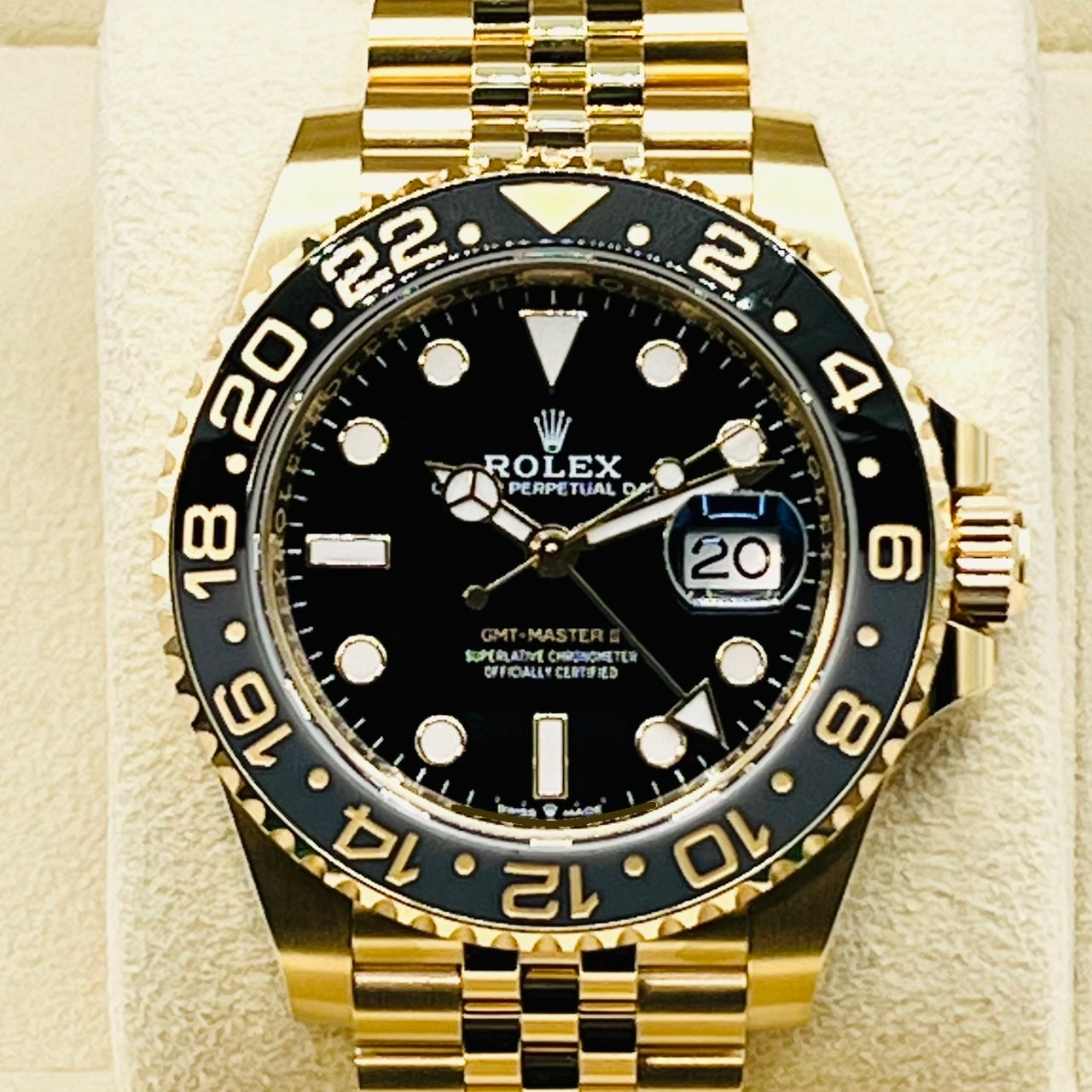 ��2023ǯ����ۥ���å��� GMT�ޥ�����II 126718GRNR ����ӥ꡼�֥쥹��å� �֥�å� 40mm