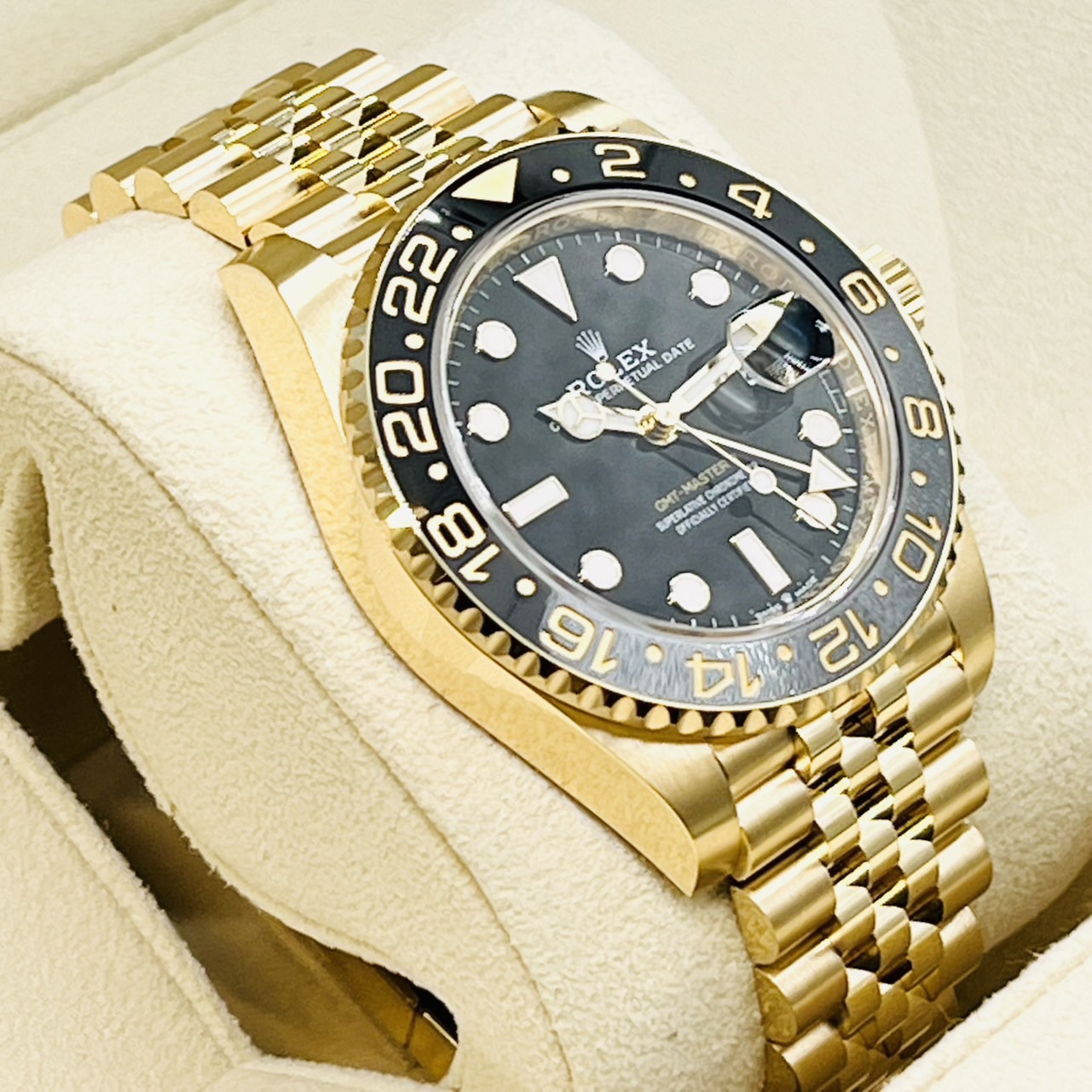 ��2023ǯ����ۥ���å��� GMT�ޥ�����II 126718GRNR ����ӥ꡼�֥쥹��å� �֥�å� 40mm