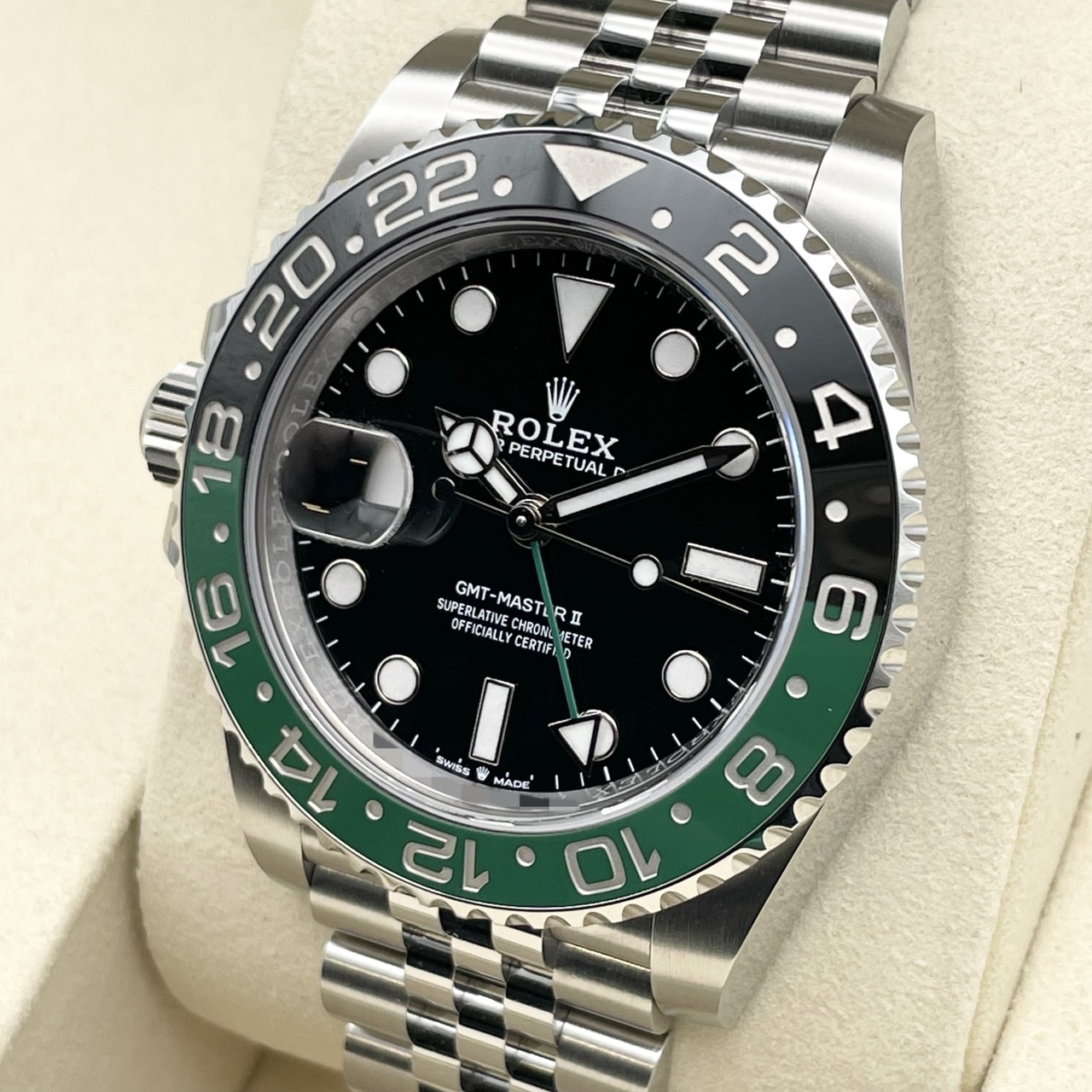 �ڤ��Ͳ����ò��ۡ��ݾڽ�����2026ǯ1��ۥ���å��� GMT�ޥ�����II 126720VTNR �֥�å� ����ӥ꡼�֥쥹 40mm