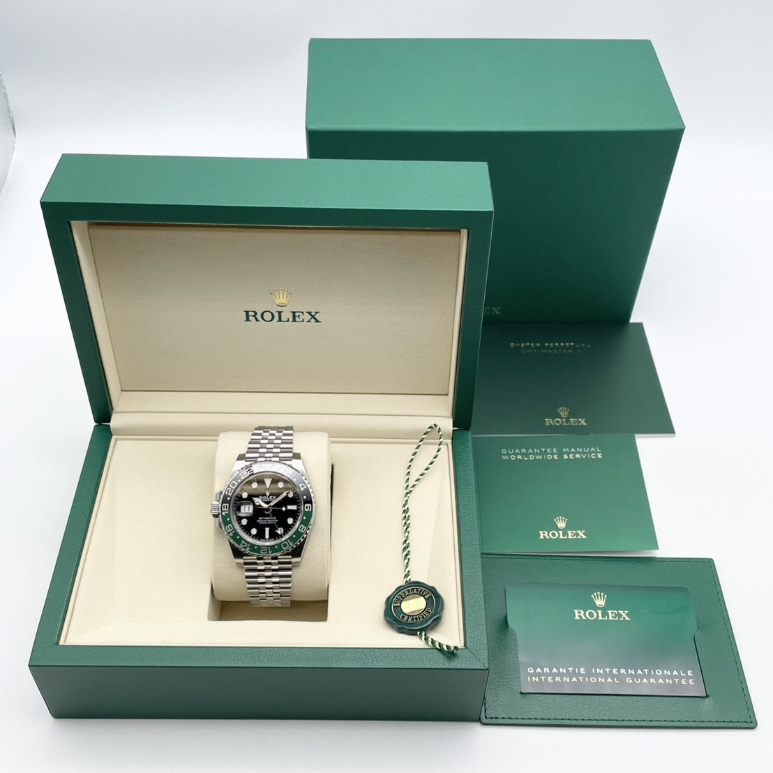 �ڤ��Ͳ����ò��ۡ��ݾڽ�����2026ǯ1��ۥ���å��� GMT�ޥ�����II 126720VTNR �֥�å� ����ӥ꡼�֥쥹 40mm