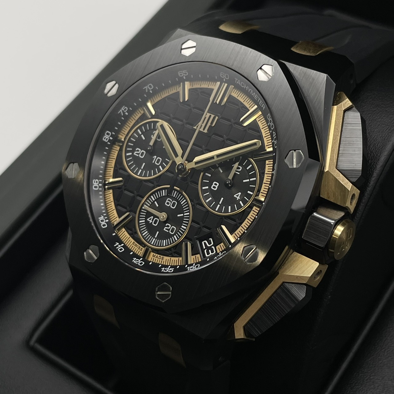 �����9,240,000�ߡۥ����ǥޥԥ� ������륪�������ե��祢 26420CE.OO.A127CR.01 �֥�å� �֥�å�����ߥå� 43mm