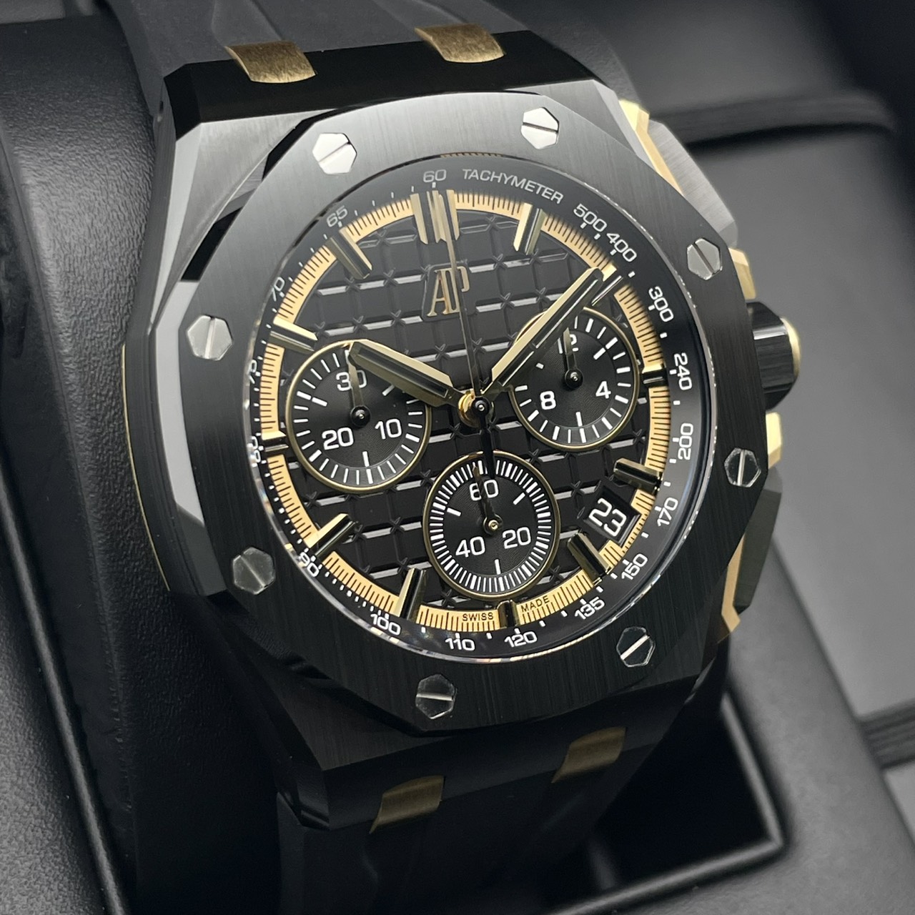 �����9,240,000�ߡۥ����ǥޥԥ� ������륪�������ե��祢 26420CE.OO.A127CR.01 �֥�å� �֥�å�����ߥå� 43mm