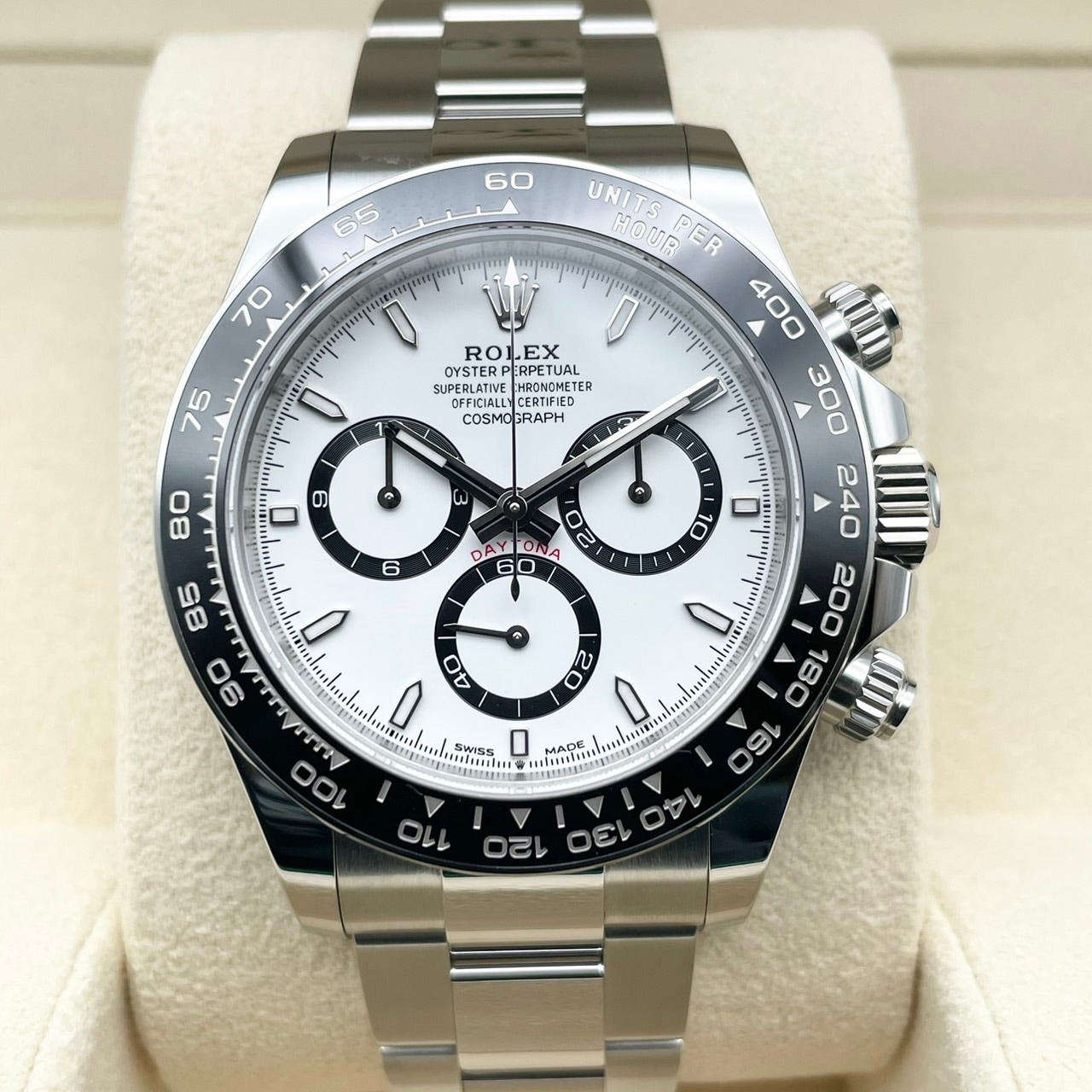 ����å��� �ǥ��ȥ� 126500LN  �ۥ磻�� 40mm
