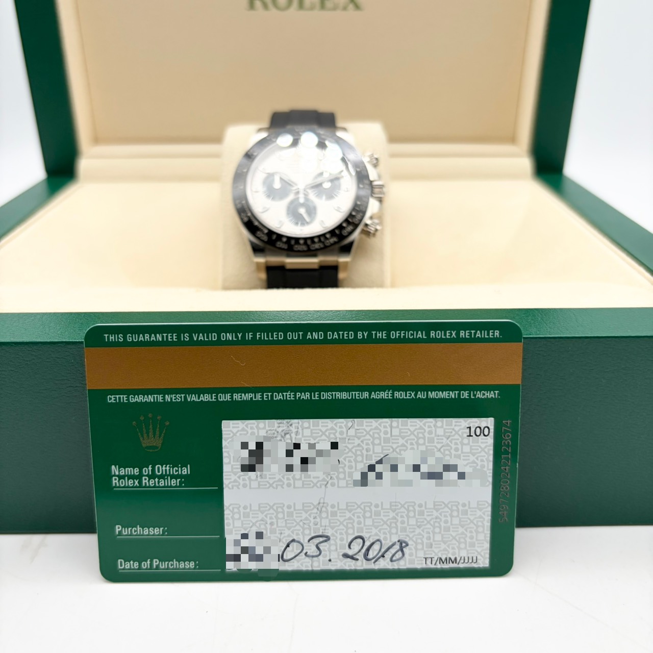 �ں����㤤�����ۥ���å��� �ǥ��ȥ� 116519LN ����������֥�å�  40mm