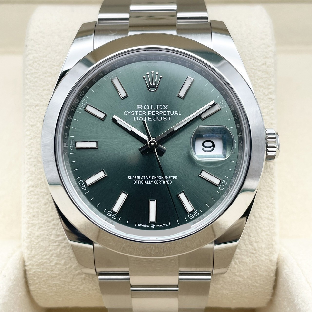 ����å��� �ǥ��ȥ��㥹�� 126300 �ߥ�ȥ��꡼�� �����������֥쥹��å� 41mm