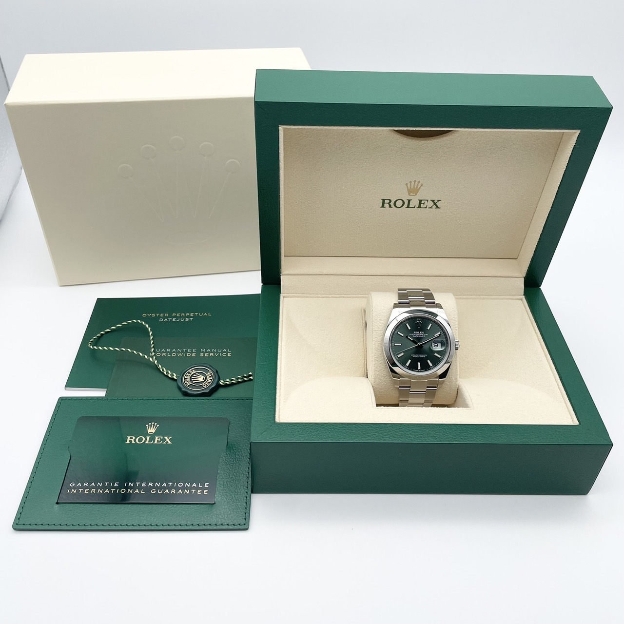 ����å��� �ǥ��ȥ��㥹�� 126300 �ߥ�ȥ��꡼�� �����������֥쥹��å� 41mm