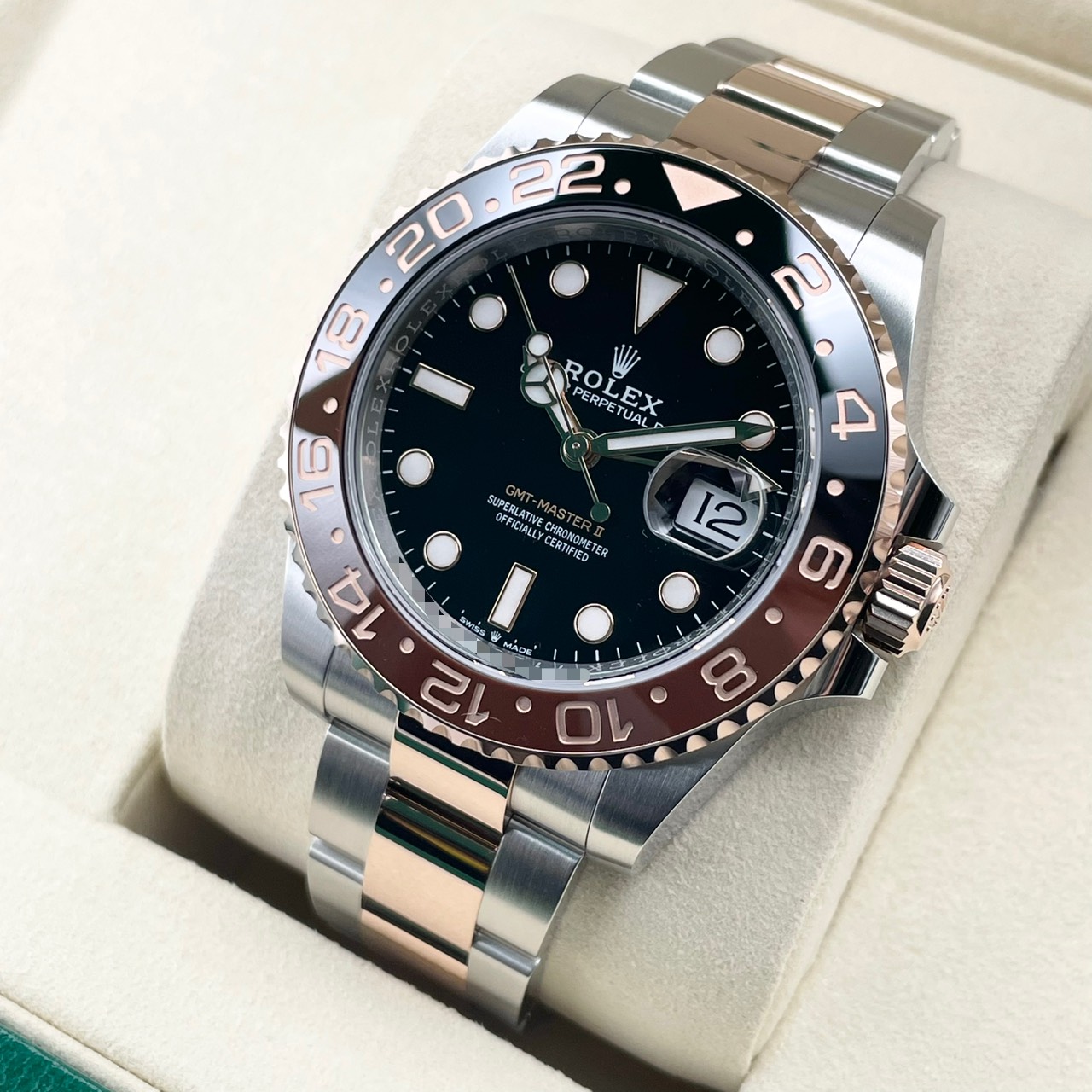 ���ݾڽ�����2025ǯ11��ۥ���å��� GMT�ޥ�����II 126711CHNR �֥�å� 40mm