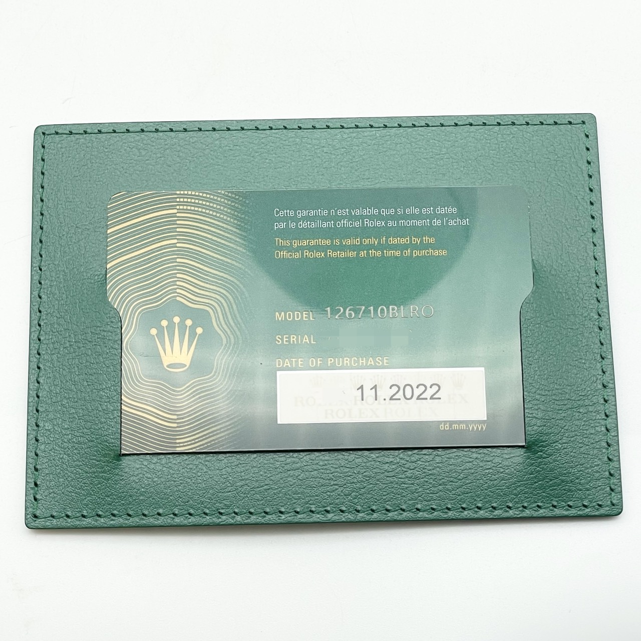 �ڸ����ò��ۡڿ��������°���ۥ���å��� GMT�ޥ�����II 126710BLRO �ڥץ� ����ӥ꡼�֥쥹��å� 40mm