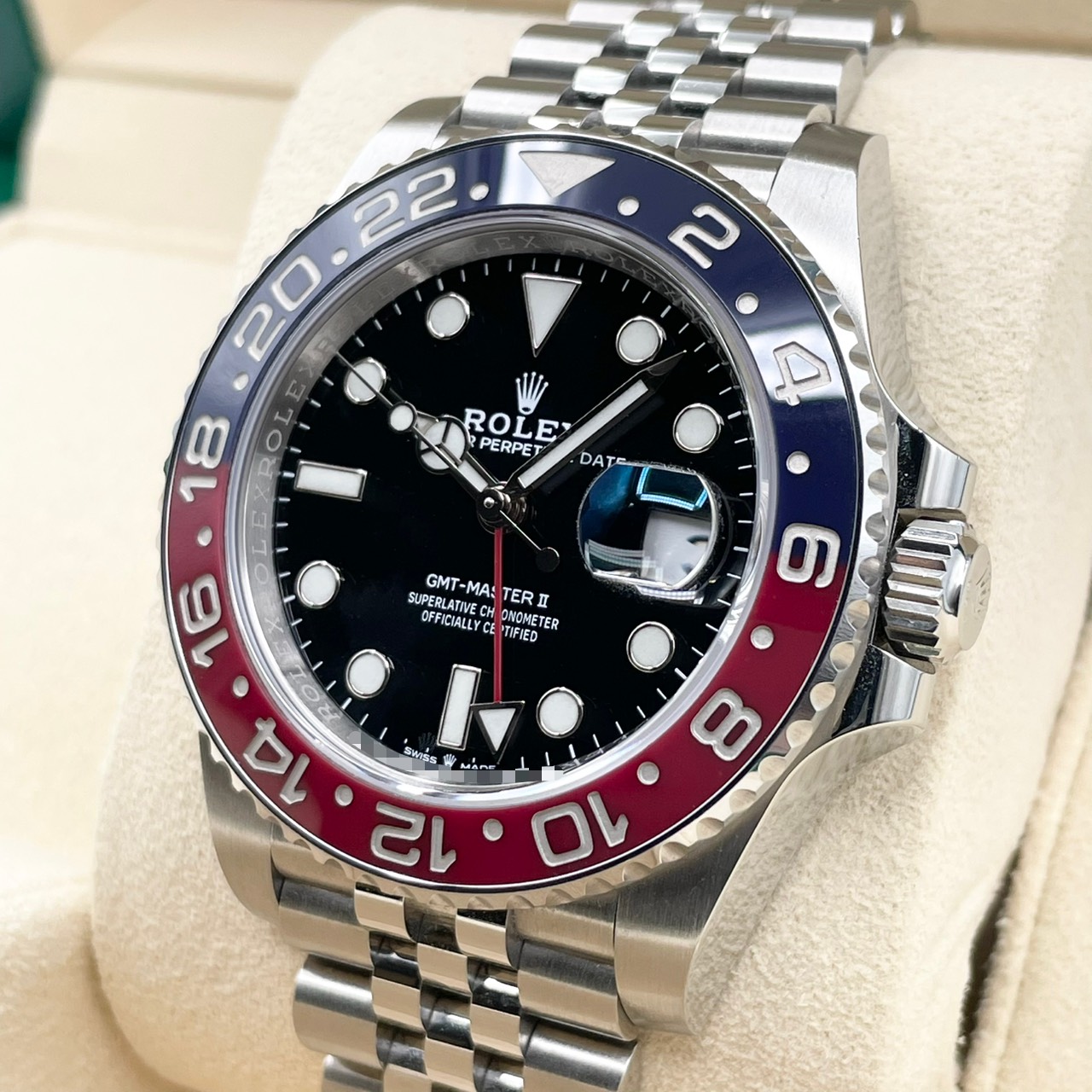 �����֥�ǥ� �ۥ���å��� GMT�ޥ�����II 126710BLRO �ڥץ� ����ӥ꡼�֥쥹 �֥�å� 40mm