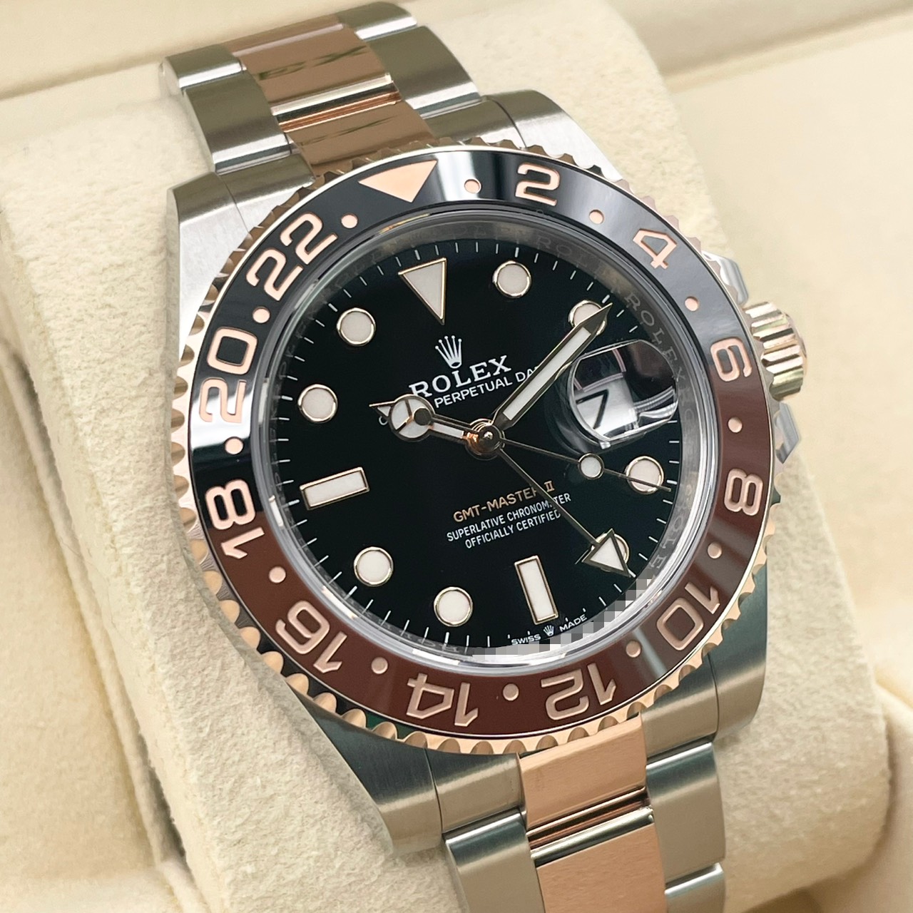 ����å��� GMT�ޥ�����II 126711CHNR ���ե����� �֥�å� 40mm