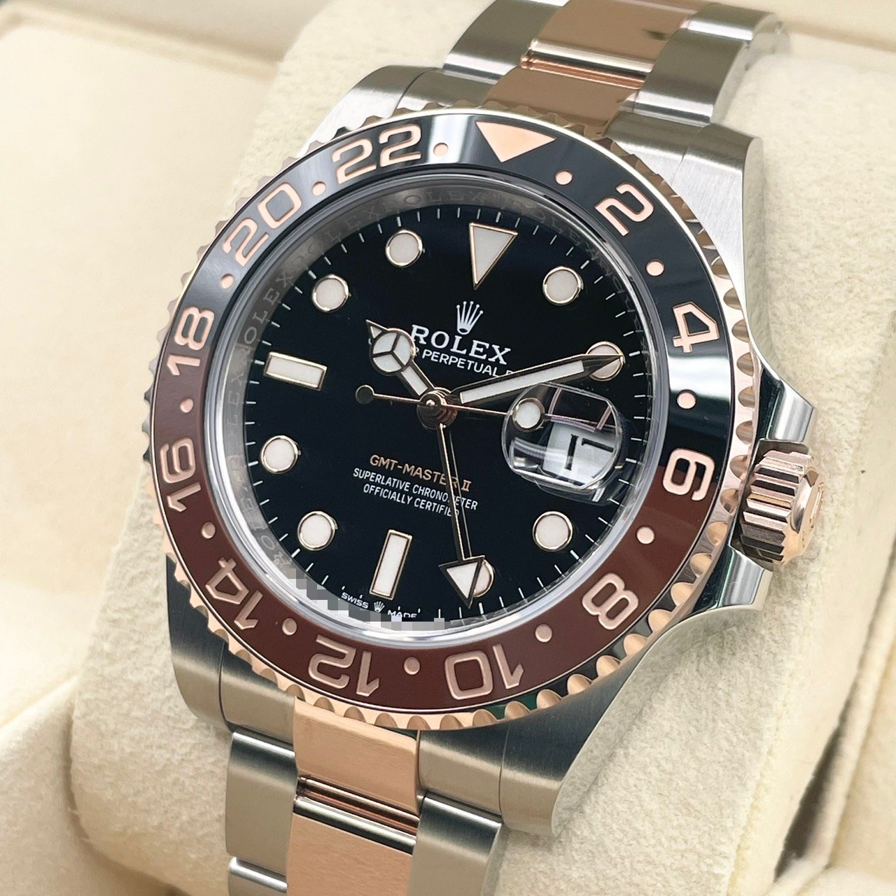 ����å��� GMT�ޥ�����II 126711CHNR ���ե����� �֥�å� 40mm