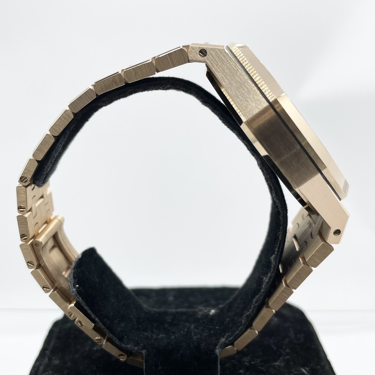 ���ǽ��ץ饤���������ǥޥԥ� ������륪���� �ԥ󥯥������ 15500OR.OO.1220OR.01 �֥�å� 41mm