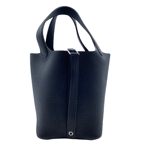 美品★エルメス ピコタンロックPM トリヨンクレマンス　ノワール・金具シルバー エルメス ピコタンロック PM ノワール トリヨンクレマンス