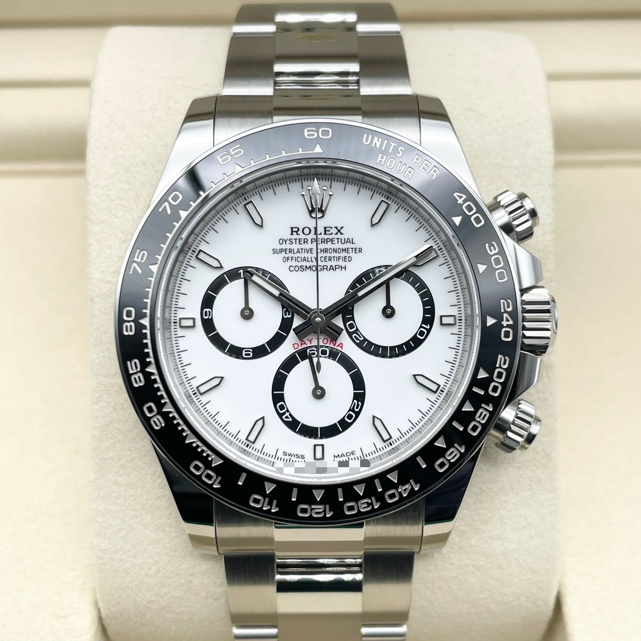 ����å��� �ǥ��ȥ� 126500LN  �ۥ磻�� 40mm