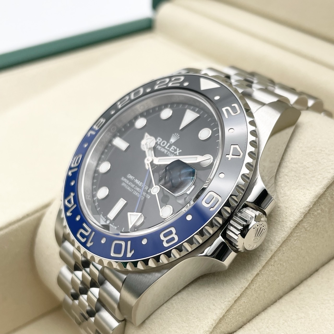 ����å��� GMT�ޥ�����II 126710BLNR ����ӥ꡼�֥쥹��å� �֥�å� �Хåȥޥ� 40mm