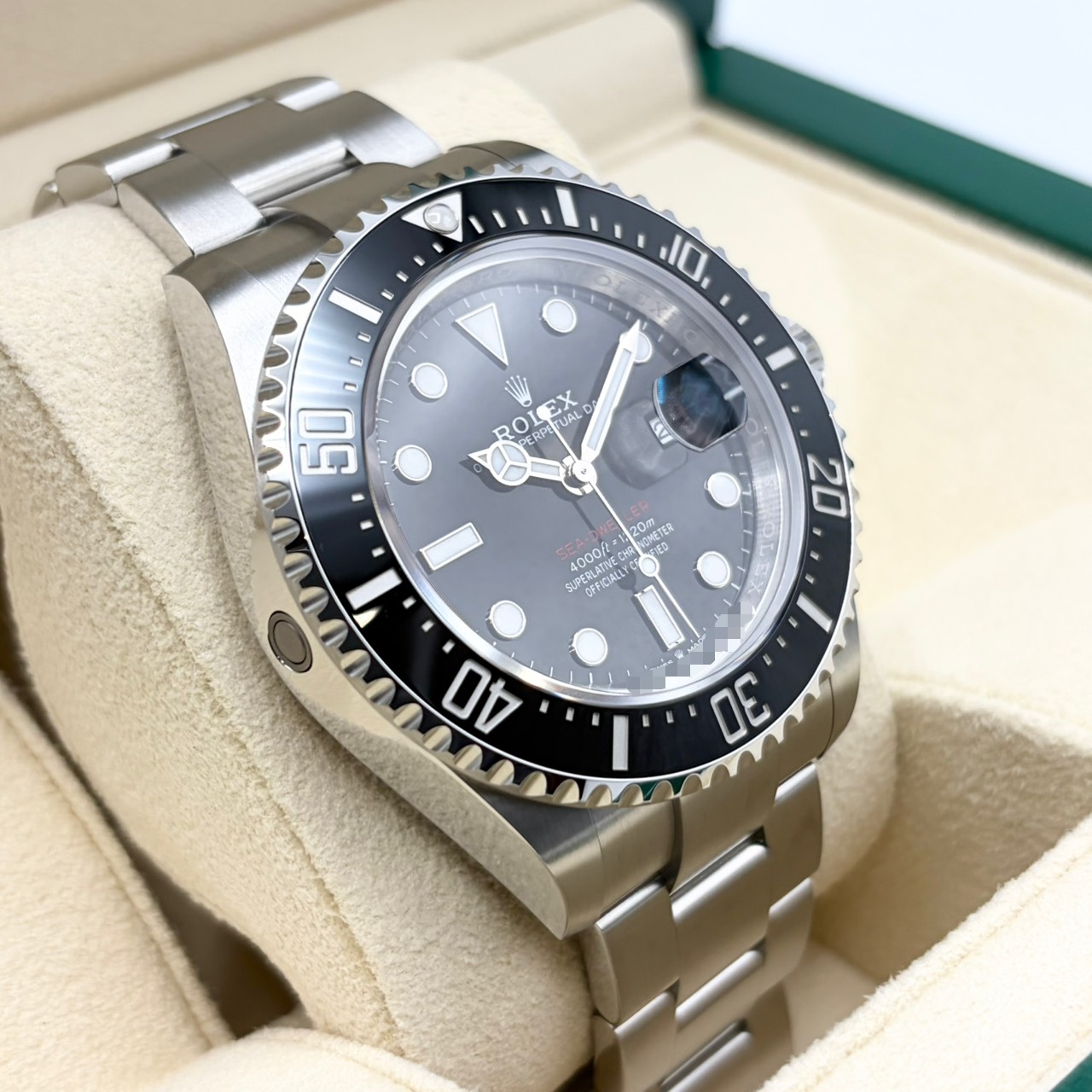 ����å��� �����ɥ����顼 126600 �֥�å� ���ƥ�쥹�������� 43mm