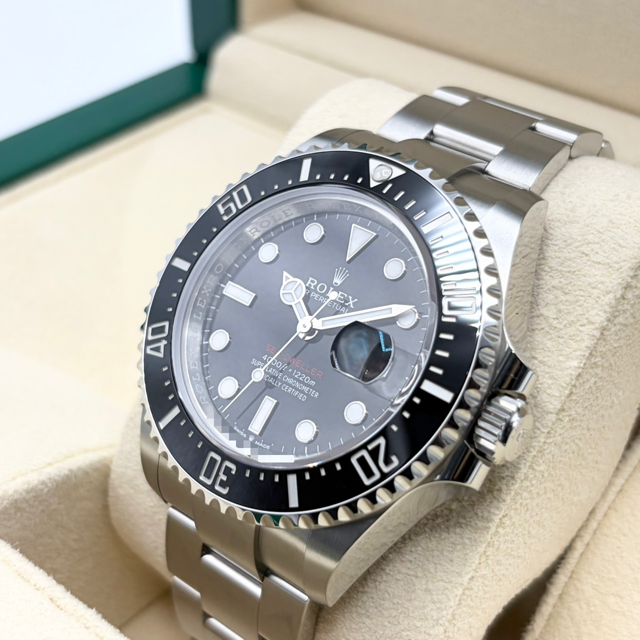 ����å��� �����ɥ����顼 126600 �֥�å� ���ƥ�쥹�������� 43mm