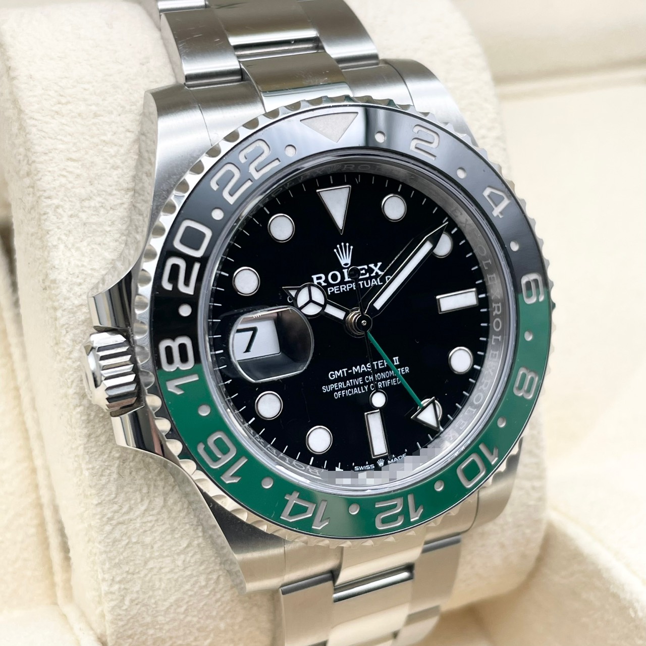 ����å��� GMT�ޥ�����II 126720VTNR �֥�å� �����������֥쥹 40mm