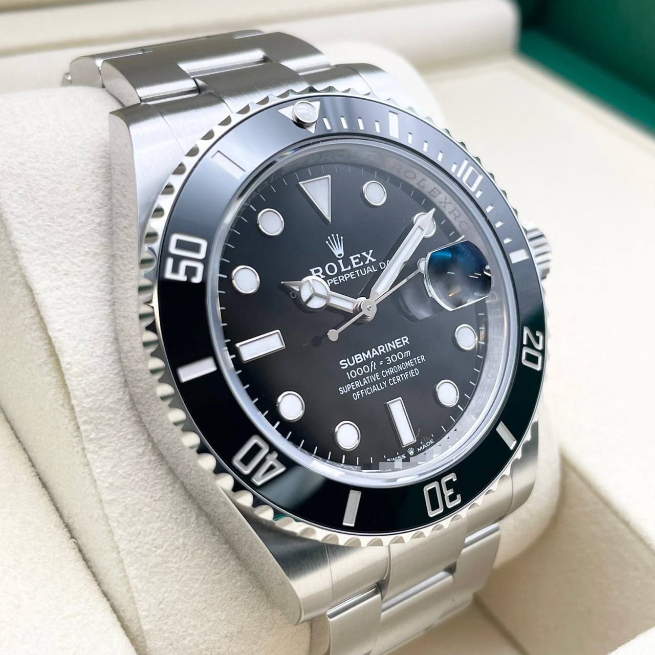 ����å��� ���֥ޥ꡼�ʡ��ǥ��� 126610LN �֥�å� 41mm