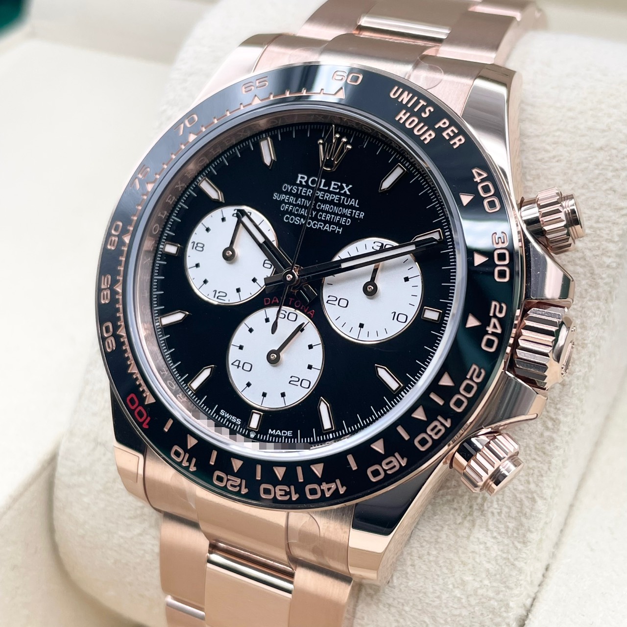 ���ݾڽ�����2026ǯ8��ۥ���å��� �ǥ��ȥ� �롦�ޥ� 126525LN �֥�å� 40mm
