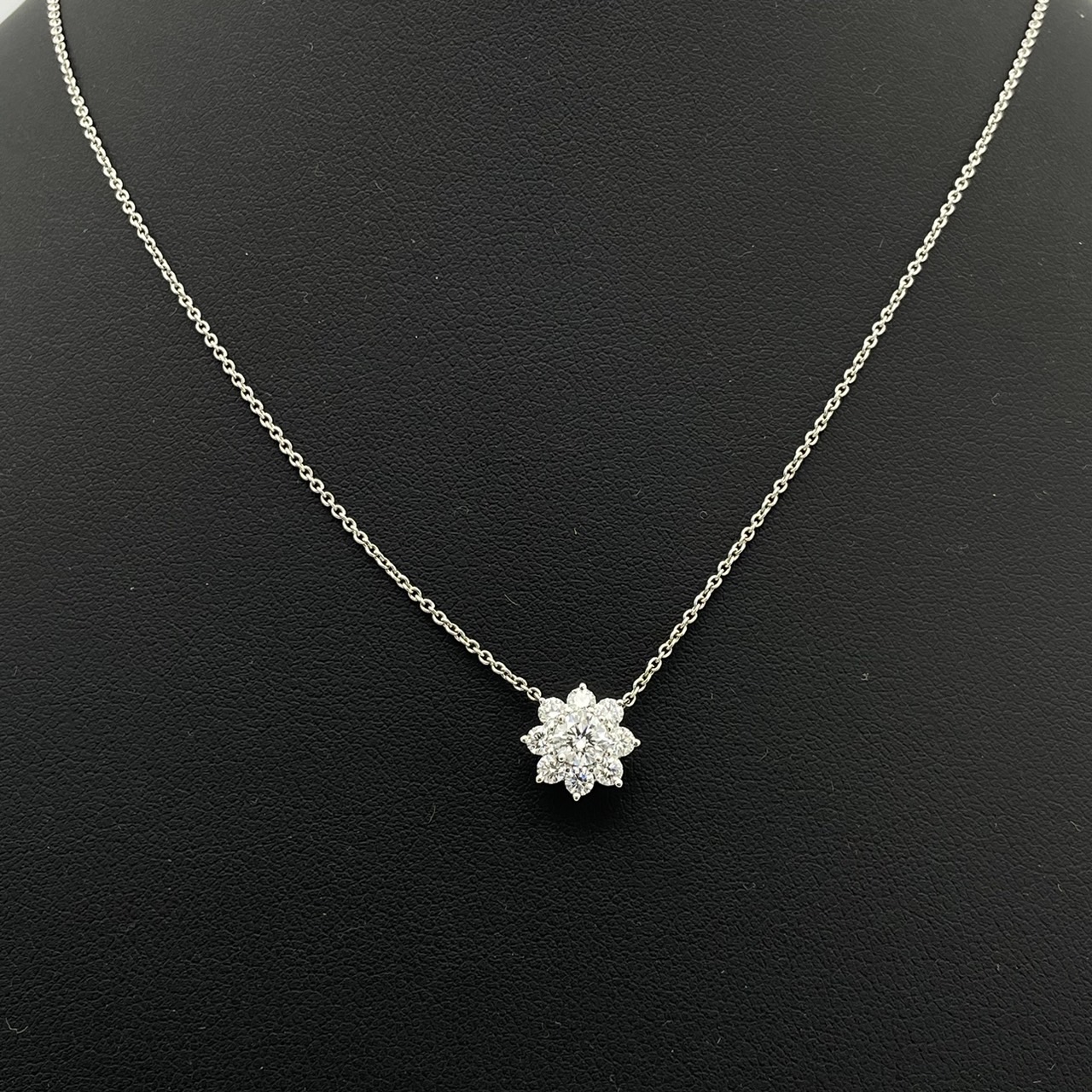 ハリーウィンストン　サンフラワーミニ　保証書レシート完備 ハリーウィンストン　サンフラワー　FRDPTW2STSF　買取実績紹介｜ダイヤモンド　プラチナ｜定価以上・相場以上で売るならブランドアドレ