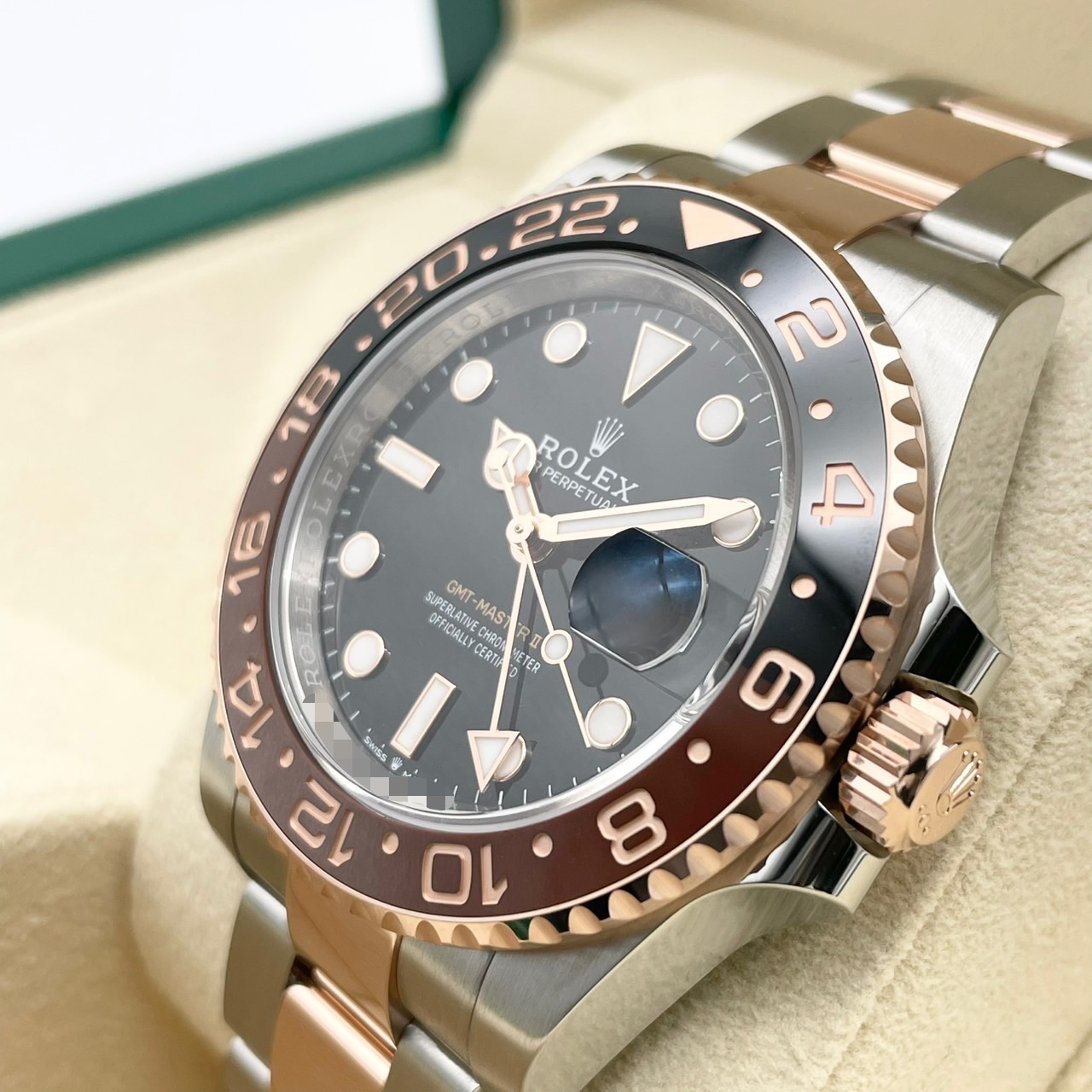 ڷФòۥå GMTޥII 126711CHNR ֥å 40mm