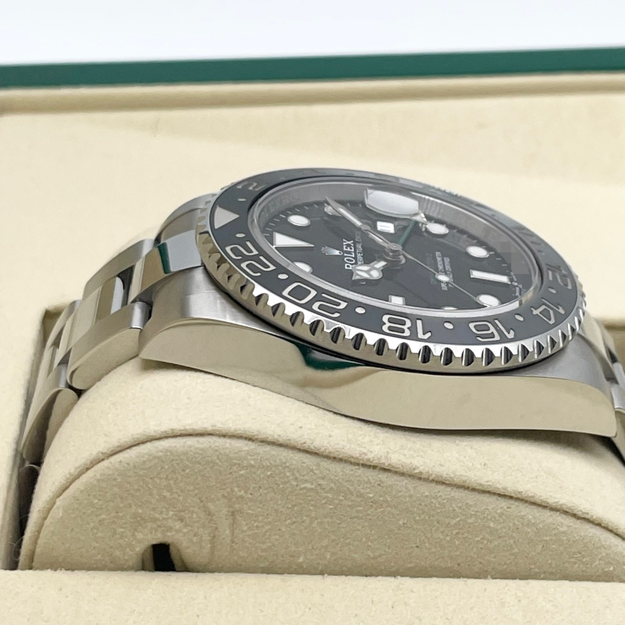 ����å��� GMT�ޥ�����II 126710GRNR �֥�å� �����������֥쥹 40mm