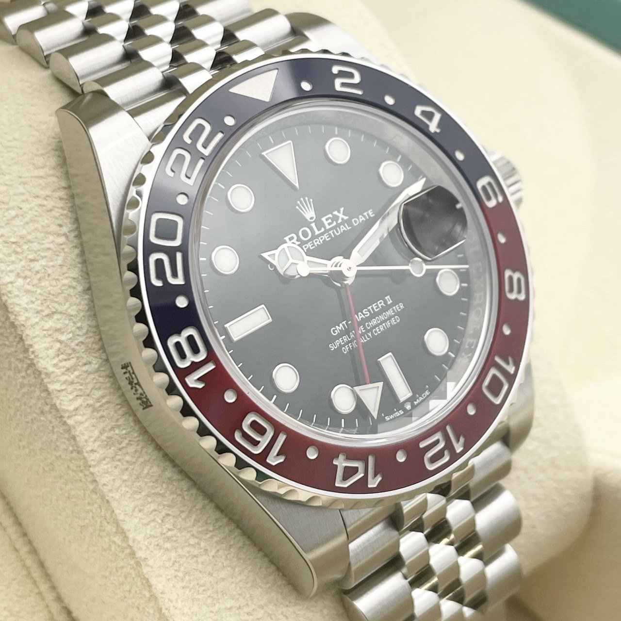 ݸդ å GMTޥII 126710BLRO ڥץ ӥ꡼֥쥹å ֥å 40mm