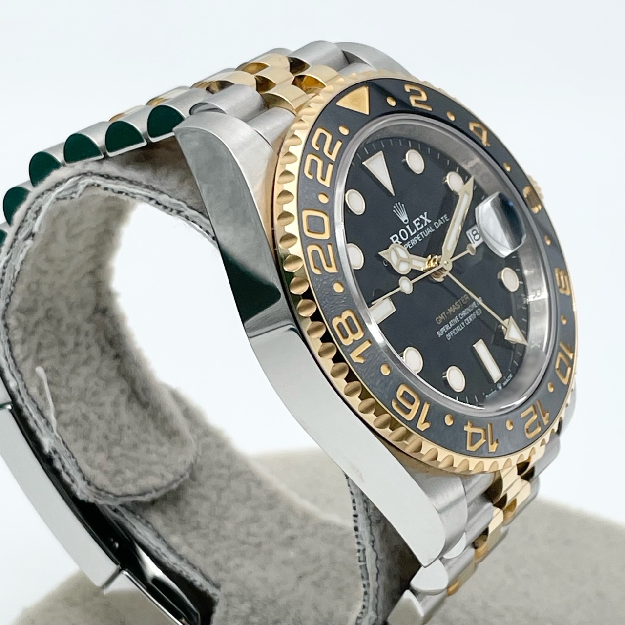 ����å��� GMT�ޥ�����II 126713GRNR �֥�å� ����ӥ꡼�֥쥹 40mm