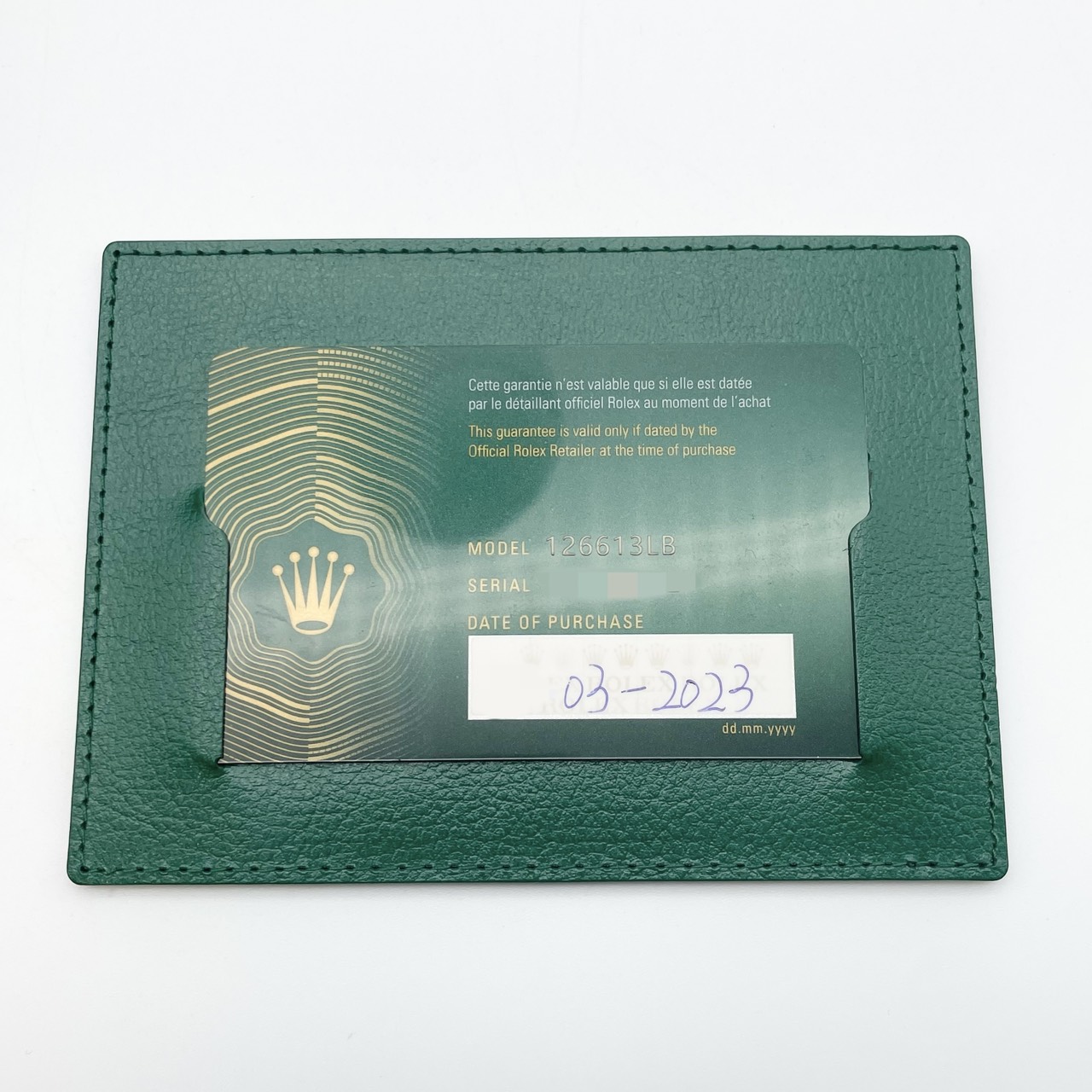 ����å��� ���֥ޥ꡼�ʡ��ǥ��� 126613LB �������֥롼 41mm