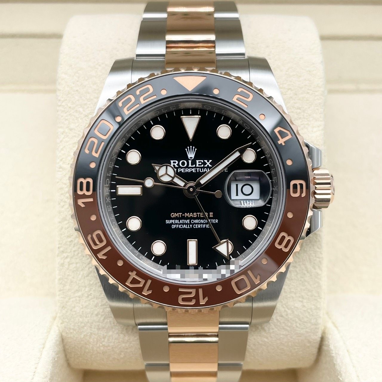 ����å��� GMT�ޥ�����II 126711CHNR �֥�å� 40mm