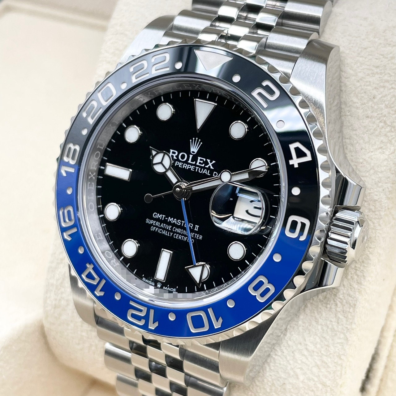 ����å��� GMT�ޥ�����II 126710BLNR �Хåȥޥ� ����ӥ꡼�֥쥹 �֥�å� 40mm