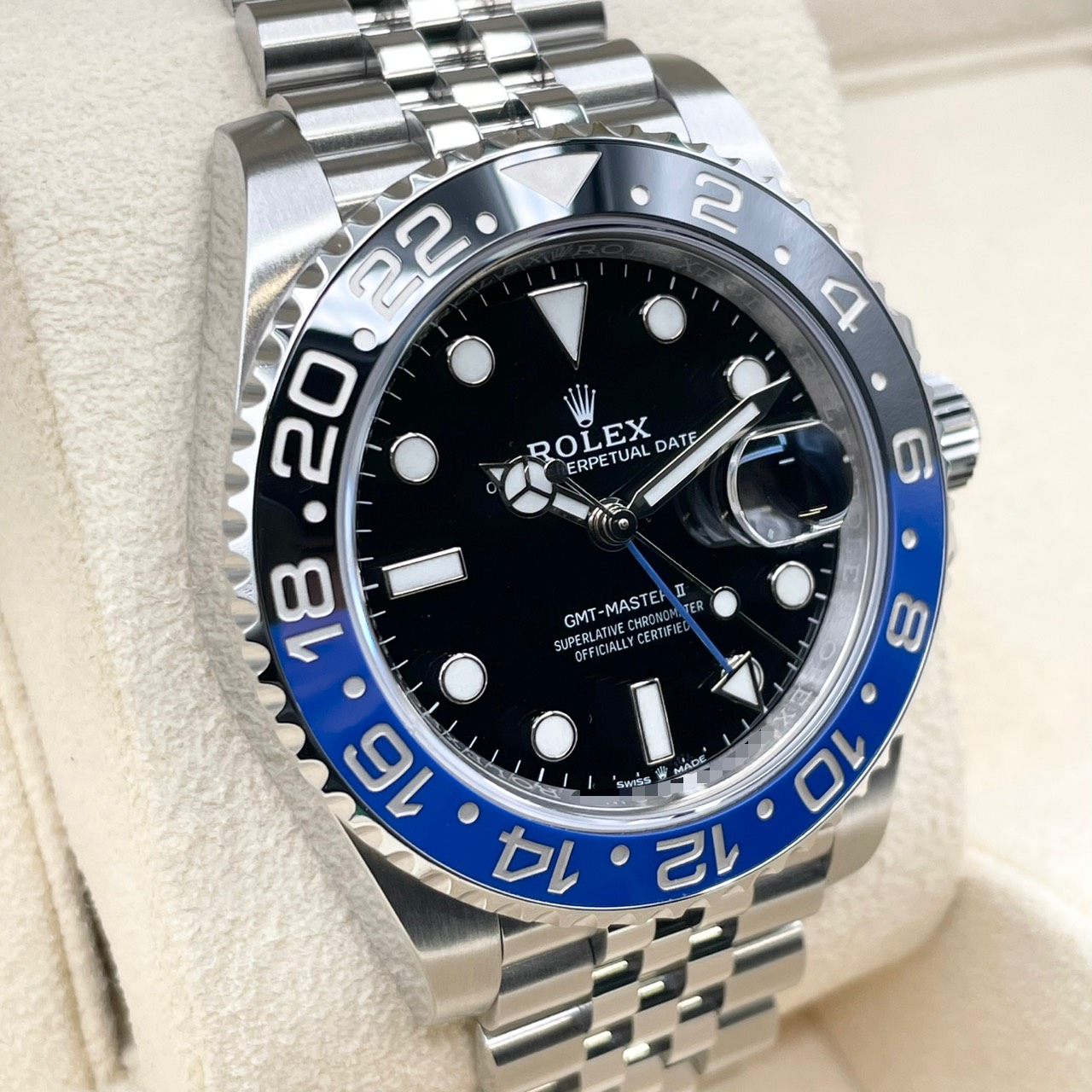 ����å��� GMT�ޥ�����II 126710BLNR �Хåȥޥ� ����ӥ꡼�֥쥹 �֥�å� 40mm