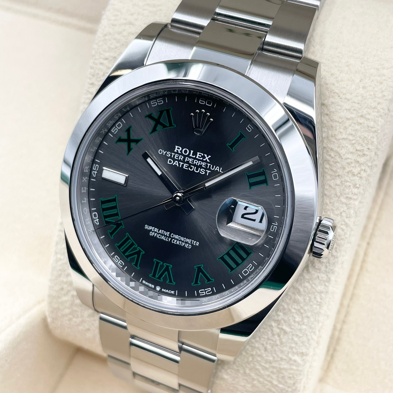 ����å��� �ǥ��ȥ��㥹�� 126300 �����������֥쥹��å� ���졼�ȥ����ޥ� 41mm