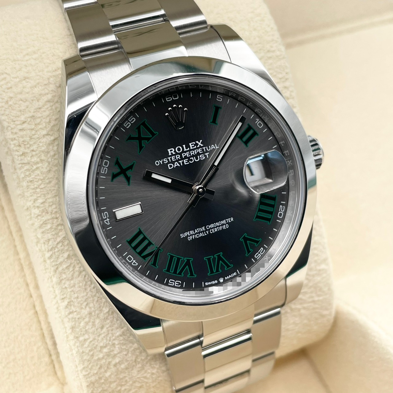 ����å��� �ǥ��ȥ��㥹�� 126300 �����������֥쥹��å� ���졼�ȥ����ޥ� 41mm