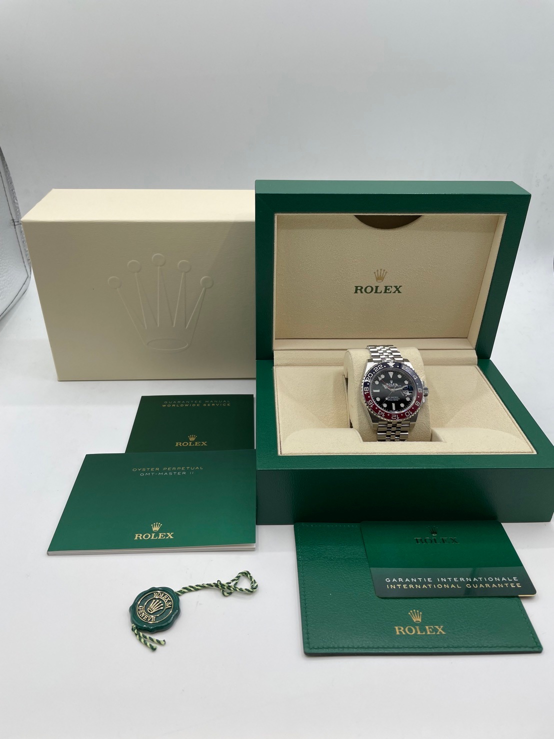 ����å��� GMT�ޥ�����II 126710BLRO ����ӥ꡼�֥쥹��å� �֥�å� 40mm