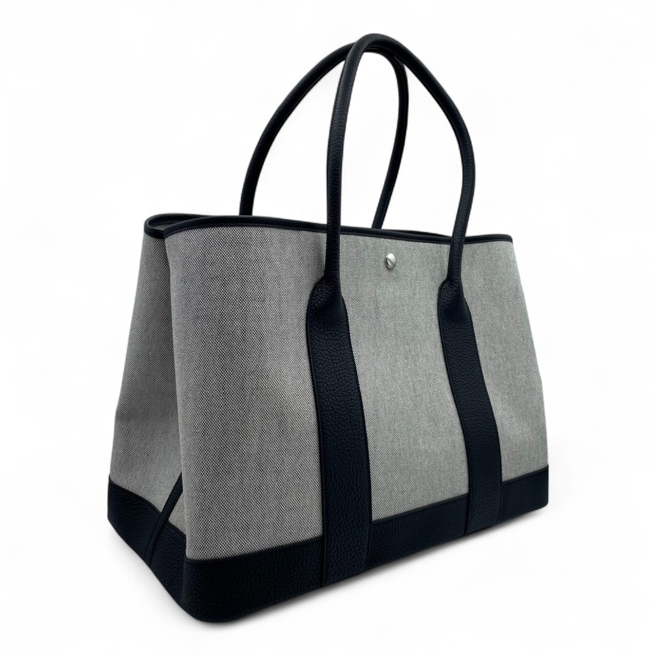 【超美品フルセット】ガーデンパーティPM ノワール トワルアッシュ エルメス エルメス ガーデンパーティ PM ヴェールシプレス/ノワール