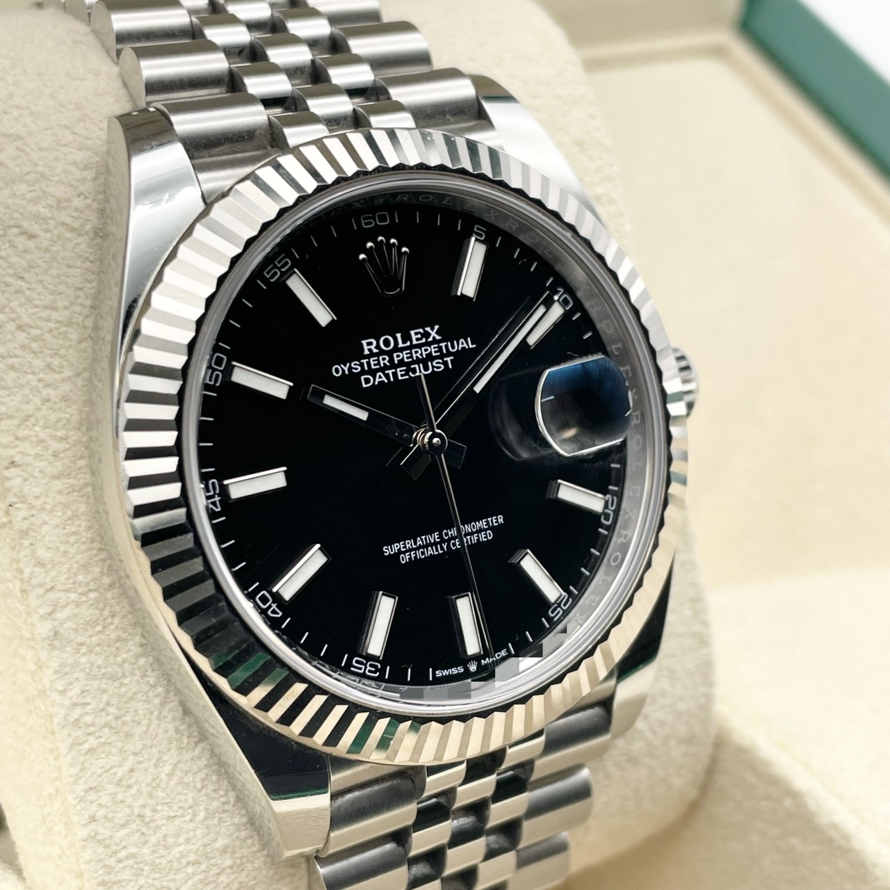 ���ò���ۥ���å��� �ǥ��ȥ��㥹�� 126334 �֥�å� ����ӥ꡼�֥쥹 41mm