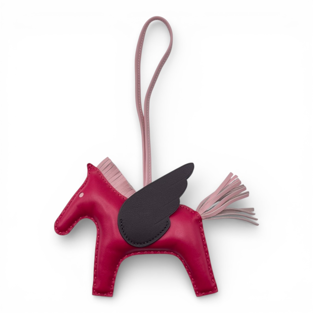 エルメス ペガサスチャーム MM フランボワーズ/ローズサクラ/ルージュ