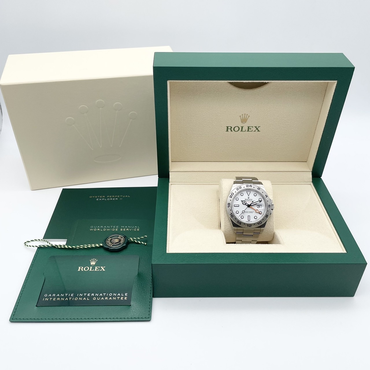 ����å��� �������ץ����顼II 226570 �����������֥쥹��å� �ۥ磻�� 42mm