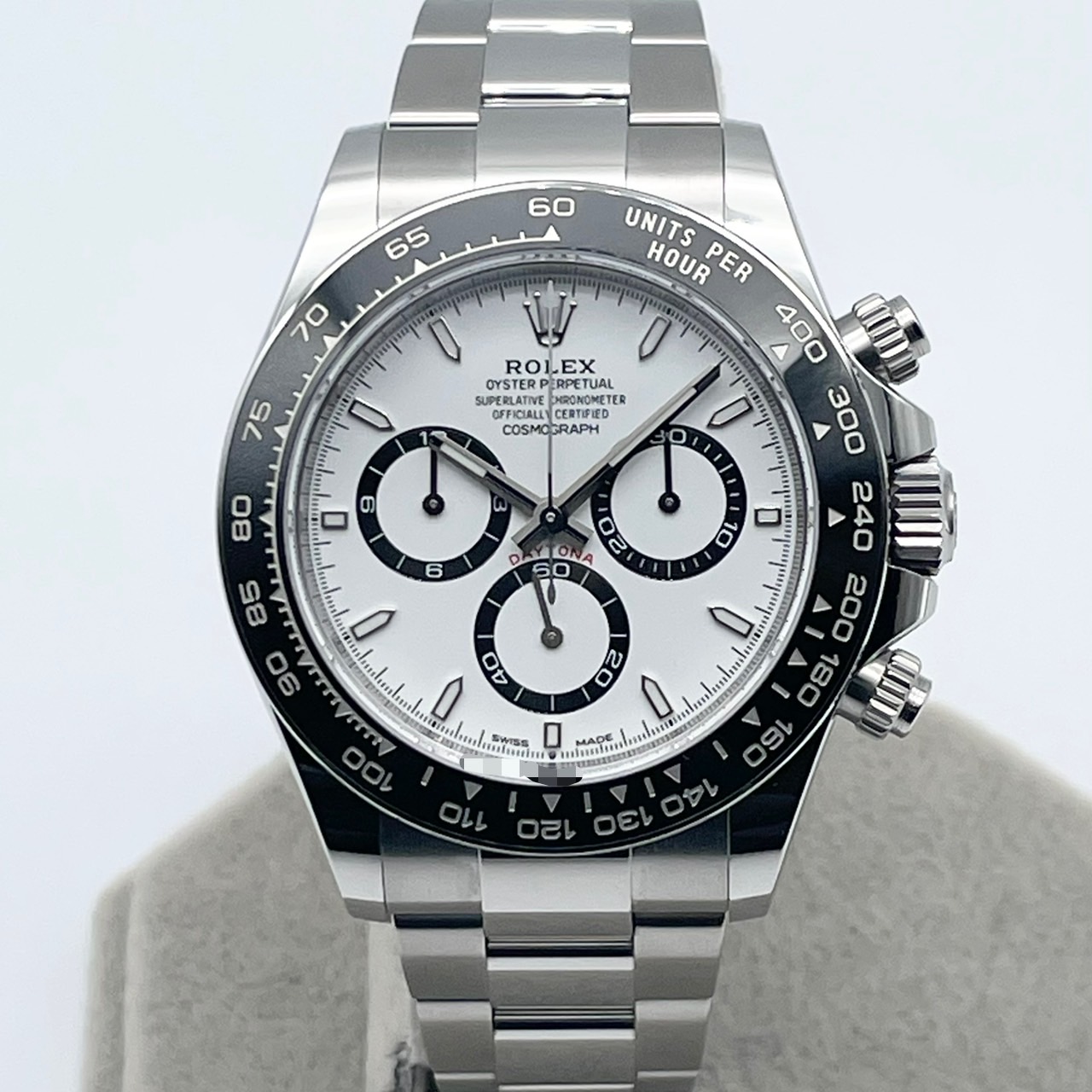 ����å��� �ǥ��ȥ� 126500LN  �ۥ磻�� ���ƥ�쥹�������� �����������֥쥹 40mm
