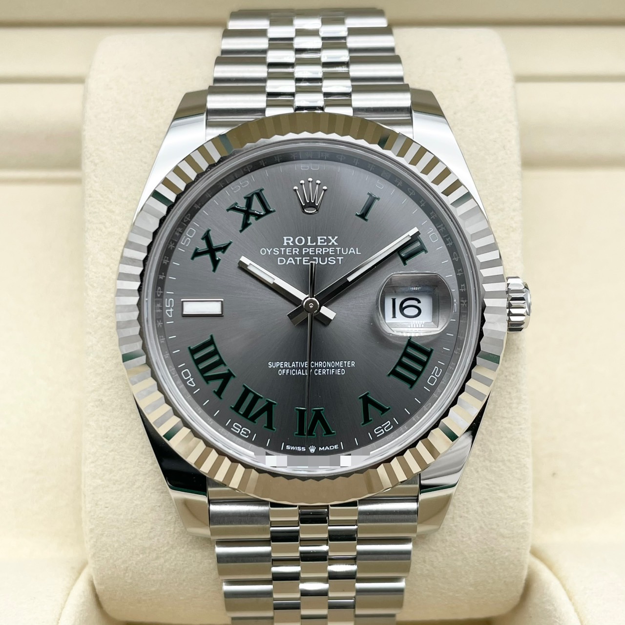 ����å��� �ǥ��ȥ��㥹�� 126334 ���졼�� ����ӥ꡼�֥쥹��å� 41mm