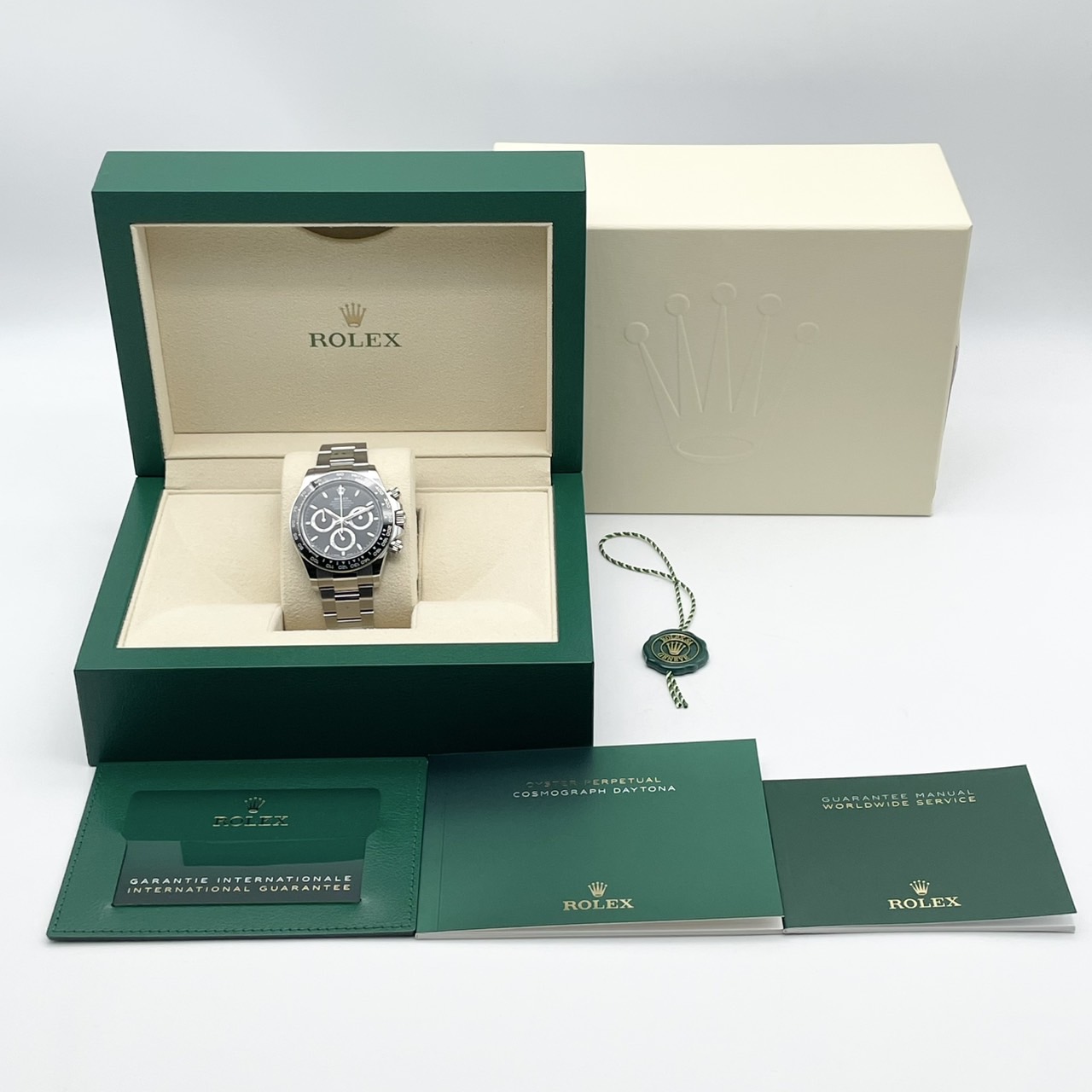 ����å��� �ǥ��ȥ� 126500LN  �֥�å� ���ƥ�쥹�������� �����������֥쥹 40mm