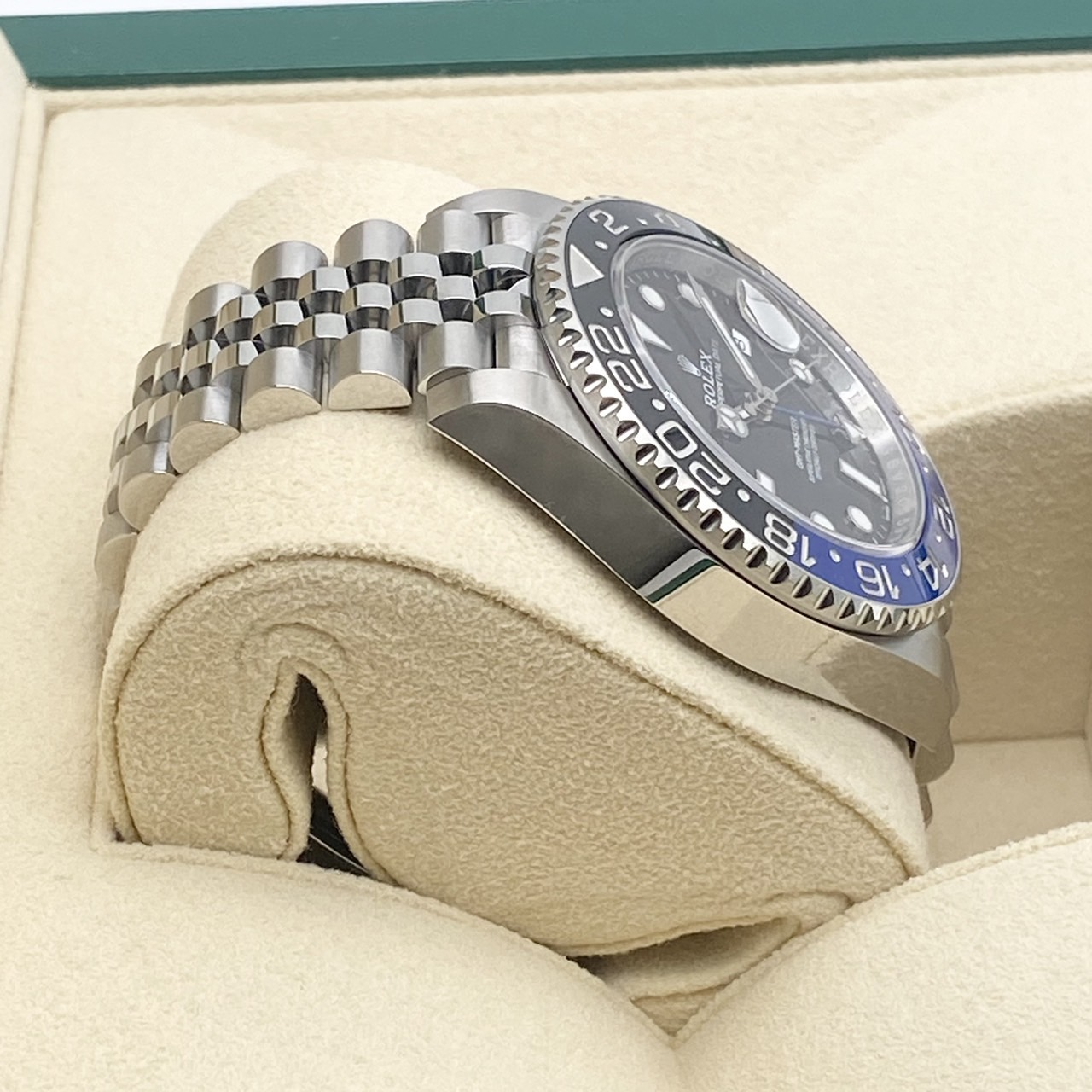 ����å��� GMT�ޥ�����II 126710BLNR �֥�å� ���ƥ�쥹������ ����ӥ꡼�֥쥹��å� 40mm